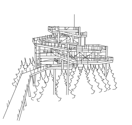 steska v oblascích (Pustevny)
